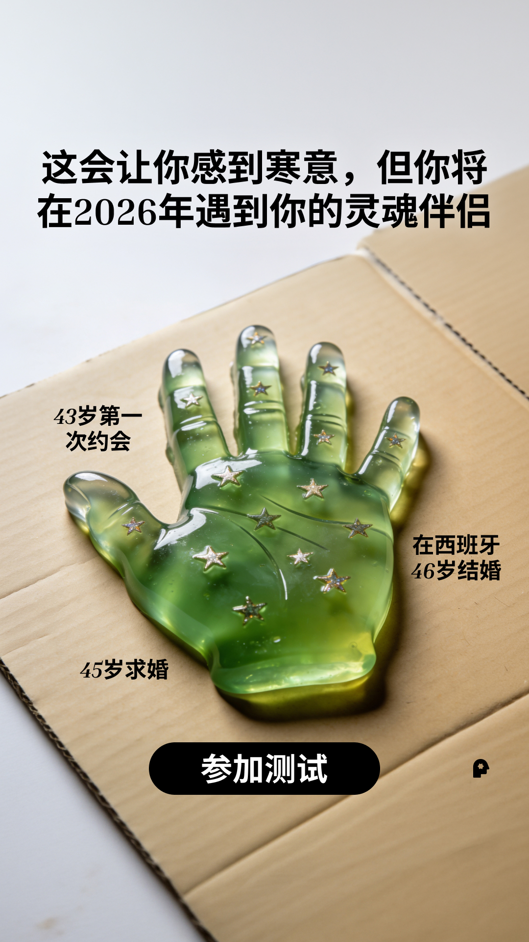 Nebula: Palm Reading Facebook ad