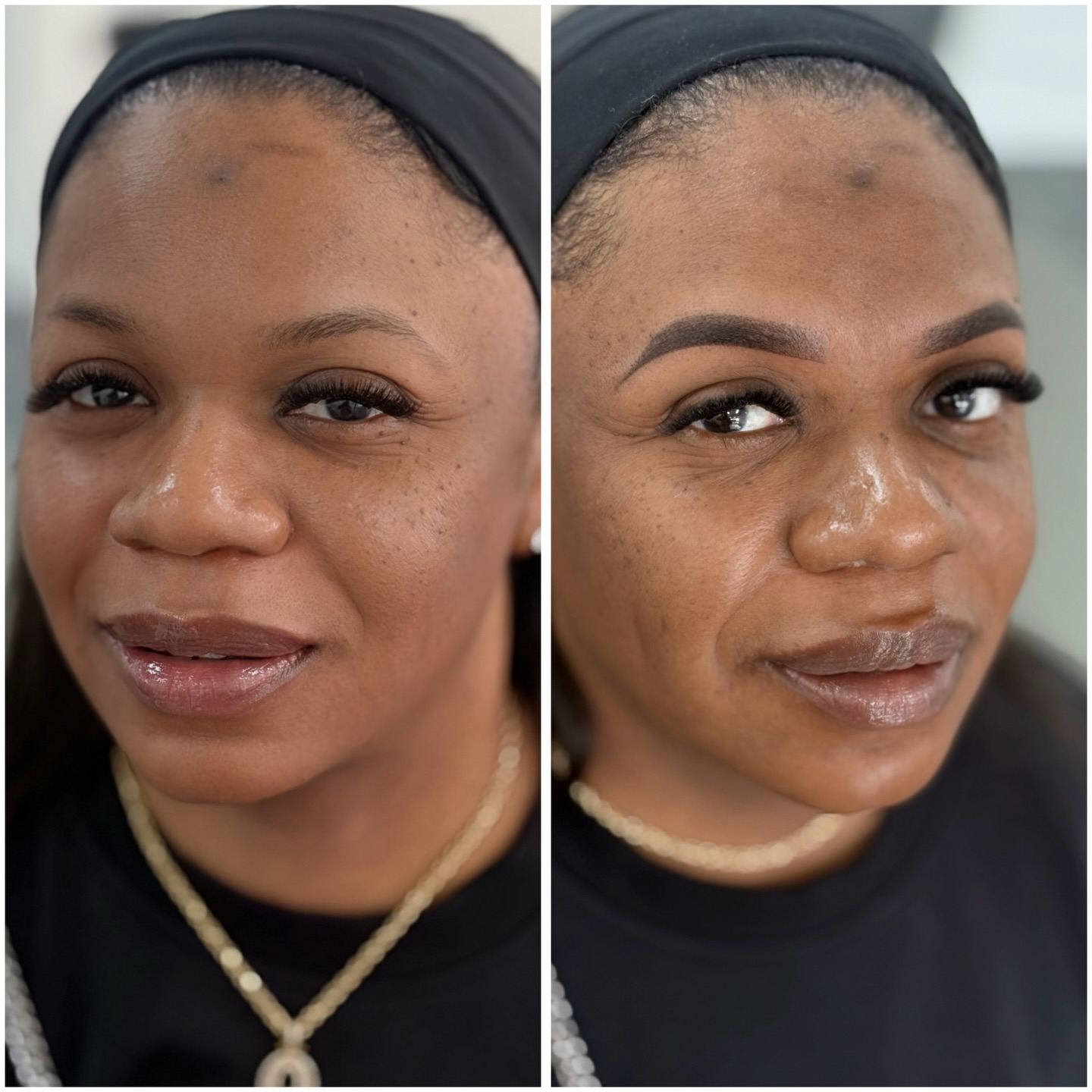 Nahed Beauty Facebook ad: Top-Rated Brows in Garden City