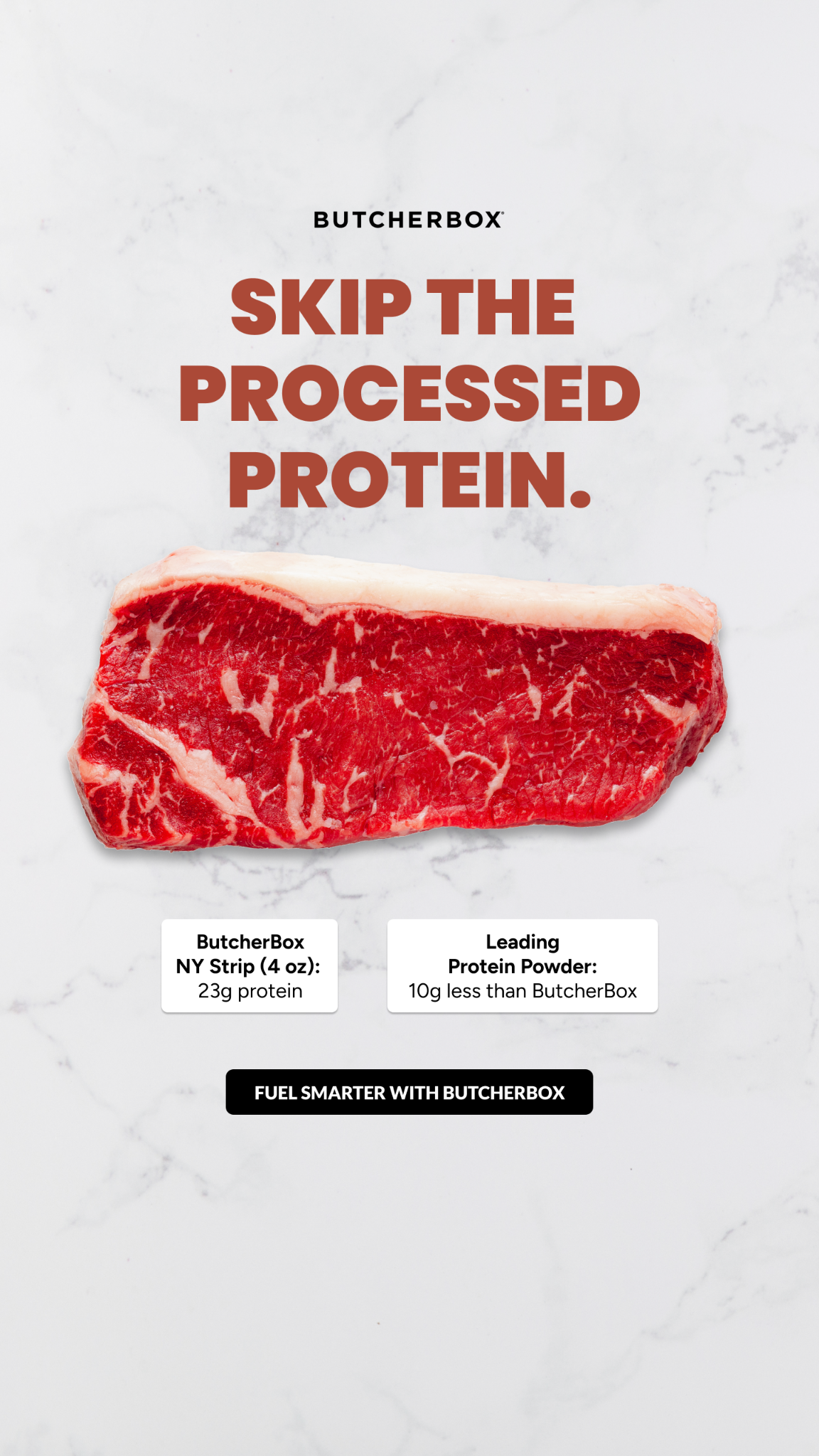 ButcherBox Facebook ad