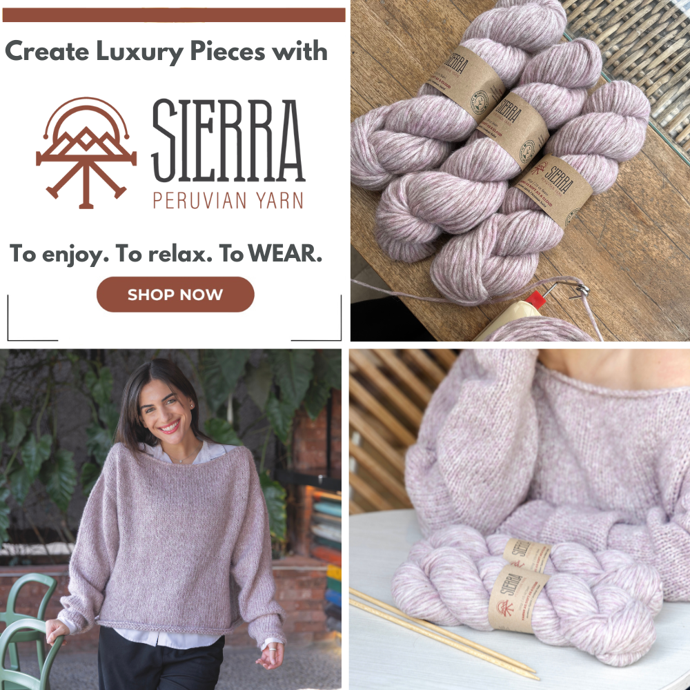 Sierra Yarns Facebook ad