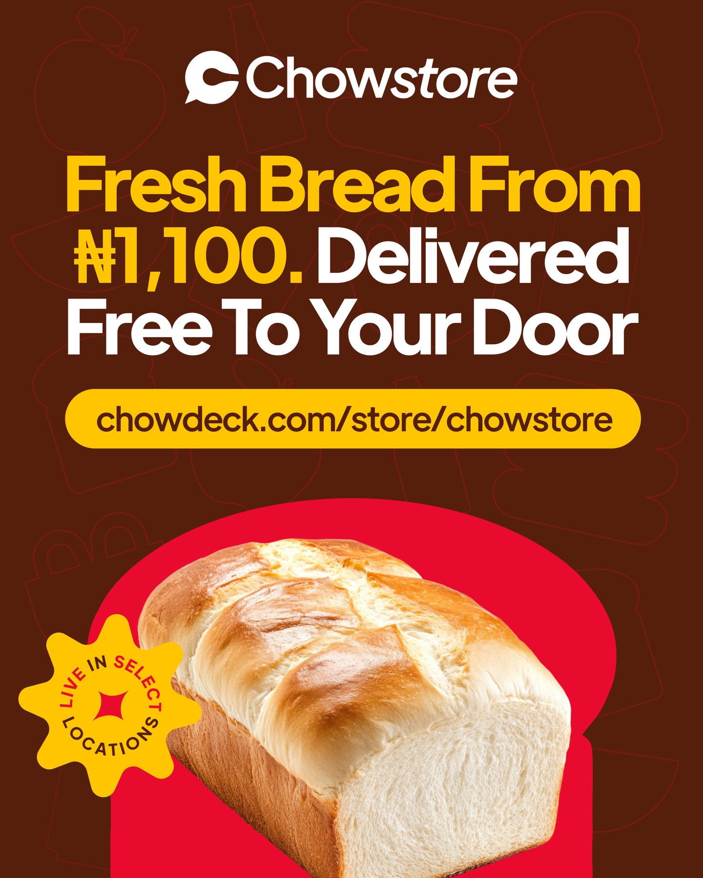 Chowdeck Facebook ad