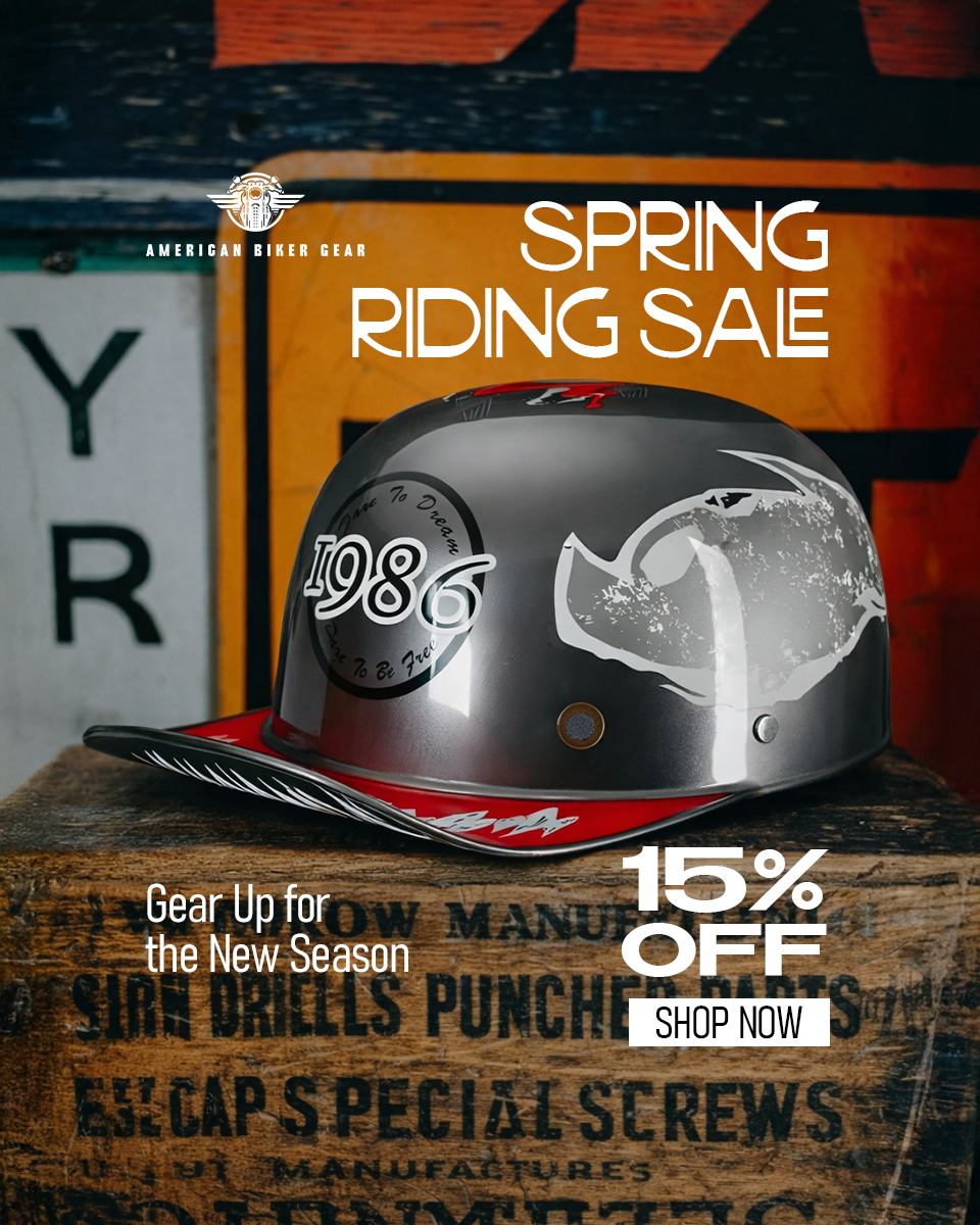 BikerGear - Fuel & Freedom Facebook ad