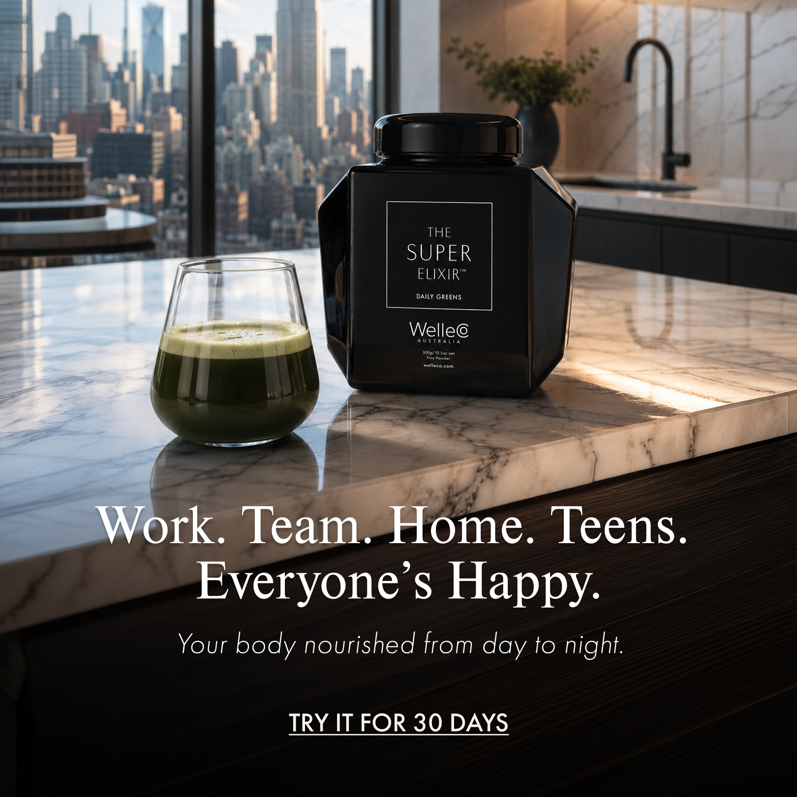 WelleCo Facebook ad