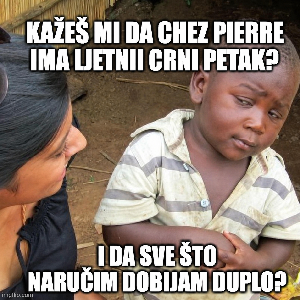 Chez Pierre Hrvatska Facebook ad