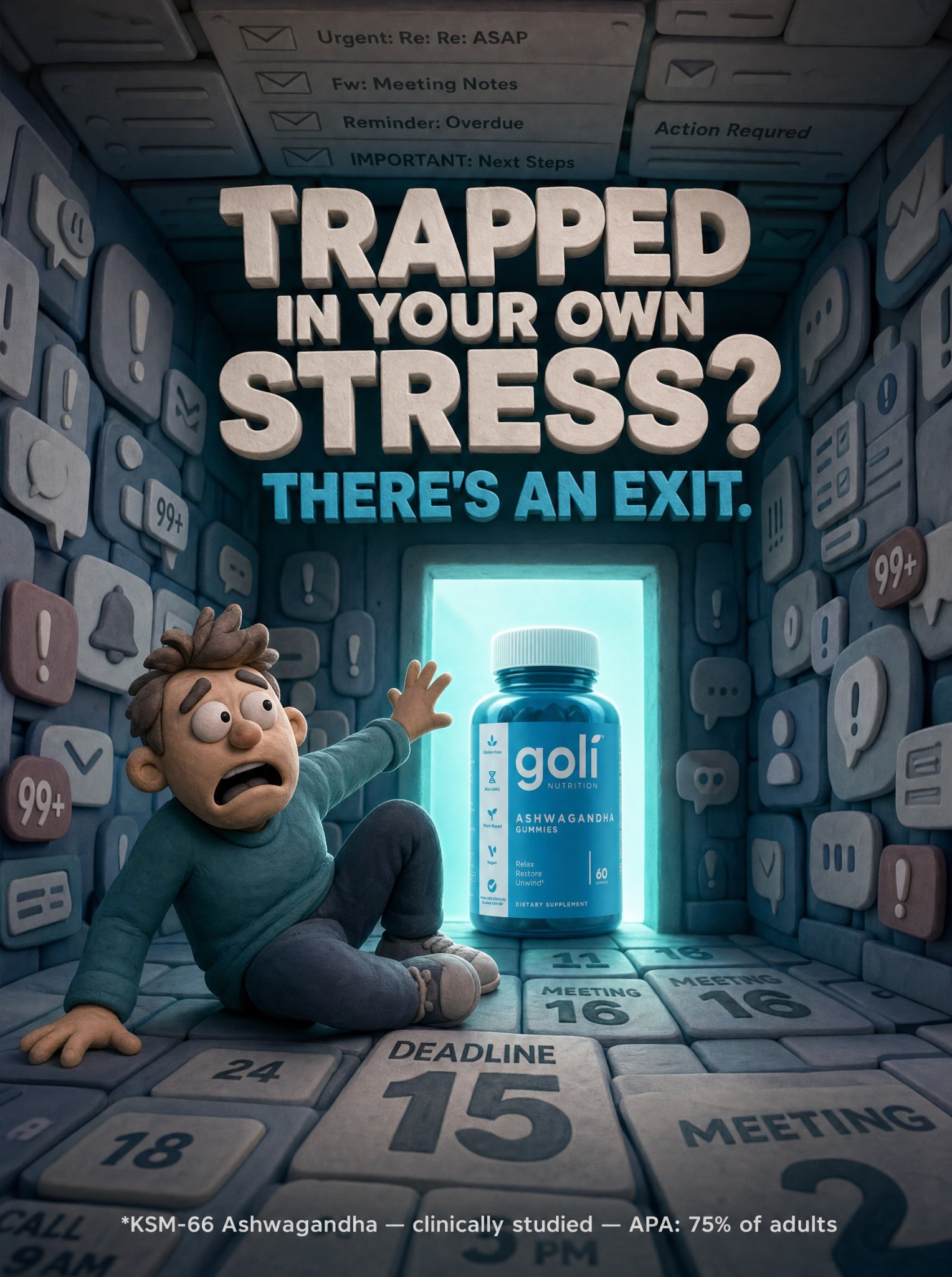 Goli Facebook ad: OVER 60% OFF + 100% FREE Shipping