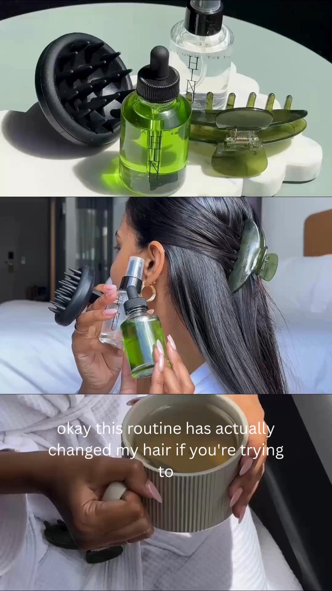HINU Facebook ad: Hair care inspired by tradition