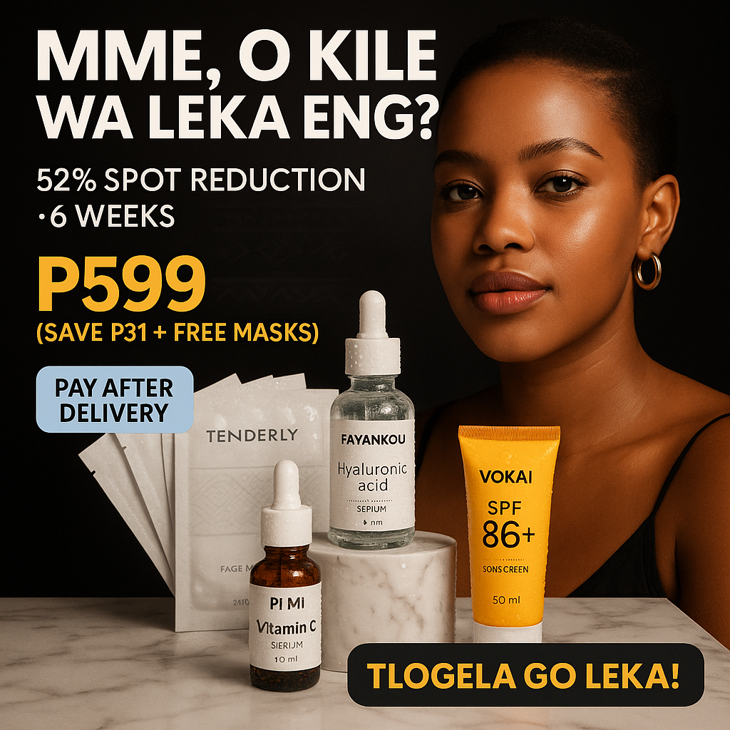 Tenderly Store Facebook ad: Tlogela go leka!