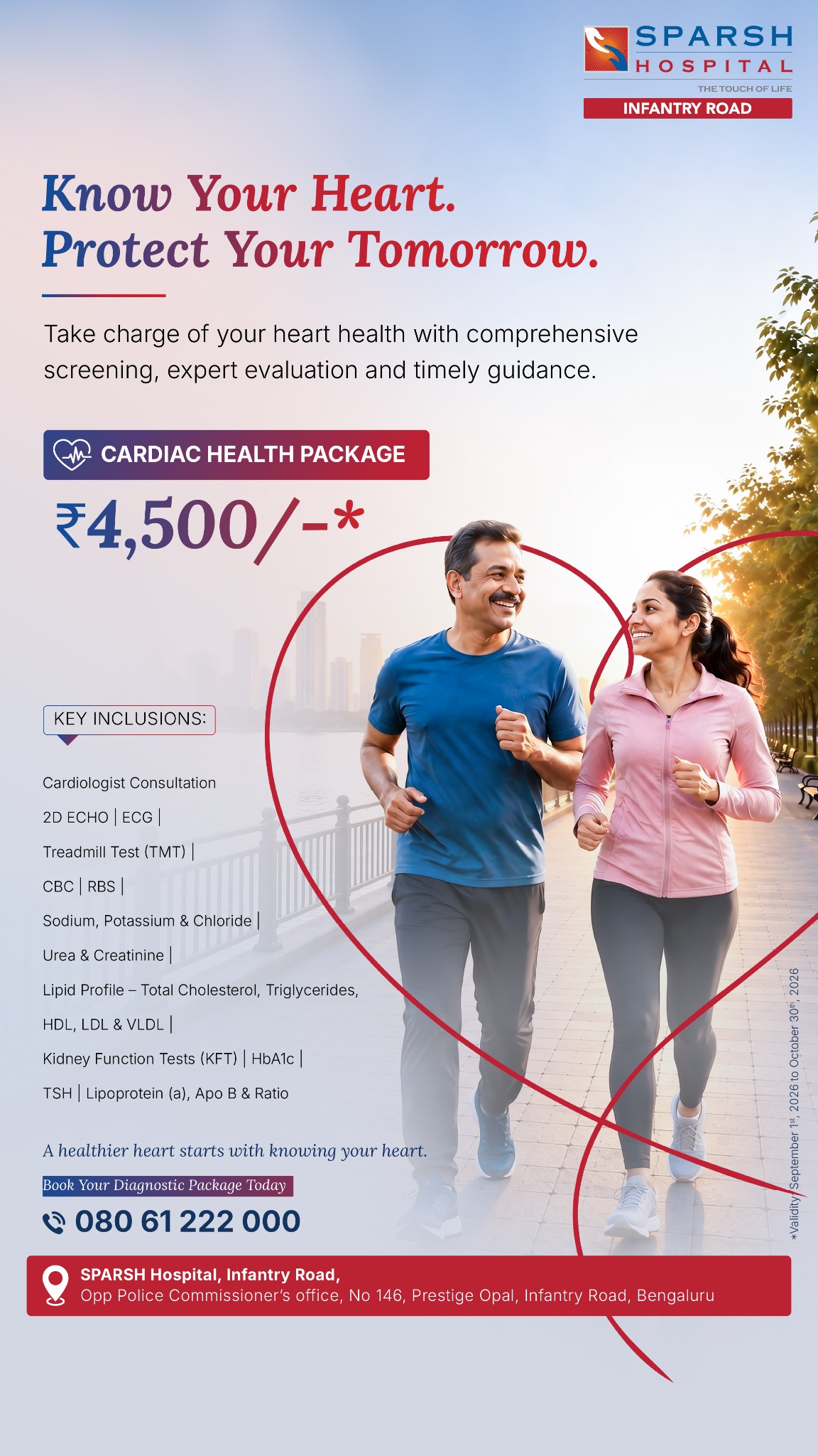 SPARSH Hospital, Bangalore Facebook ad: Full Kidney Check ₹499