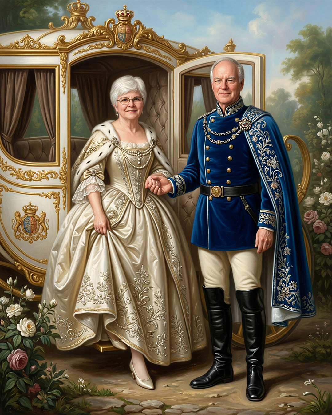 Turn Me Royal Facebook ad