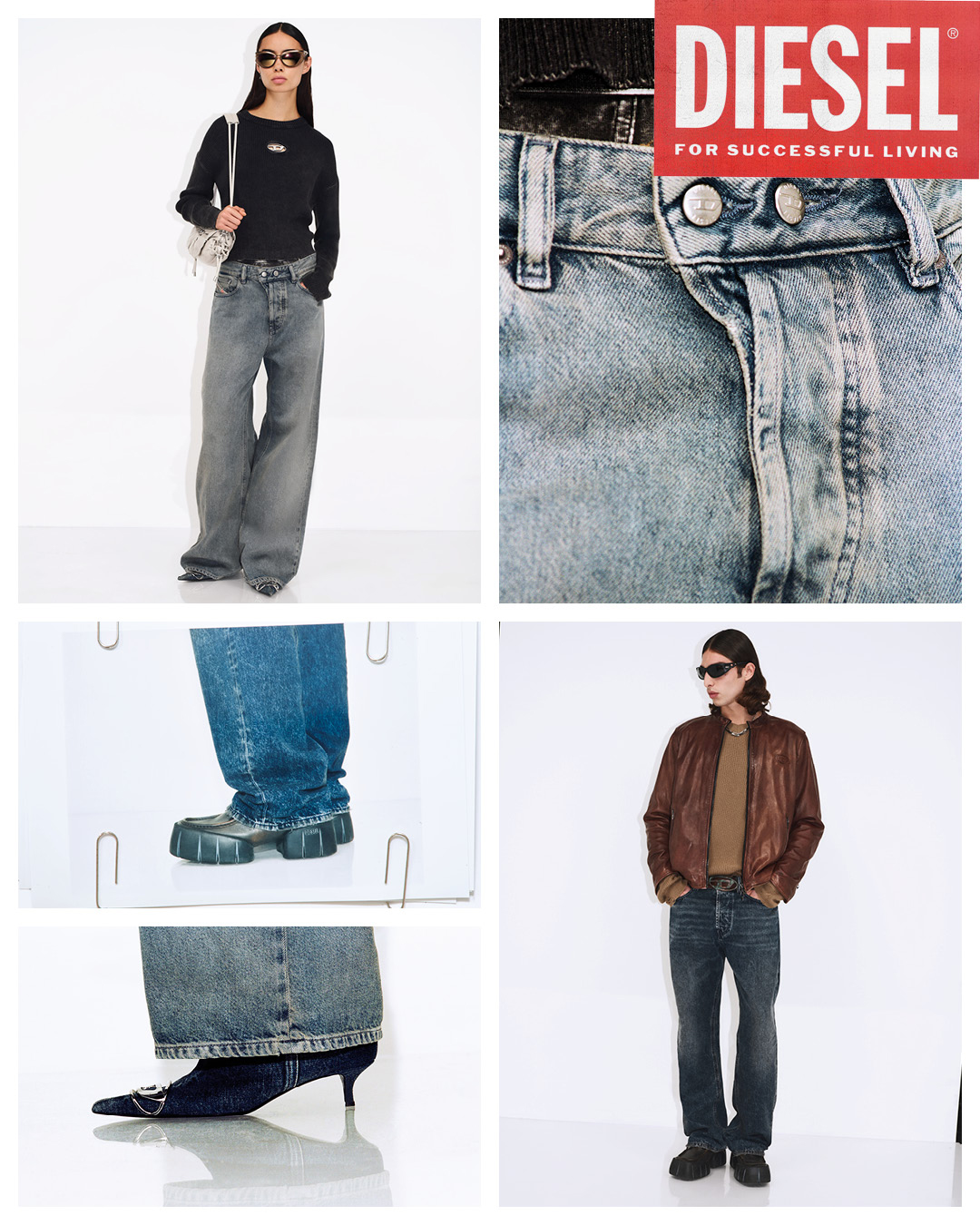 Diesel Facebook ad: Shop Diesel Denim Online