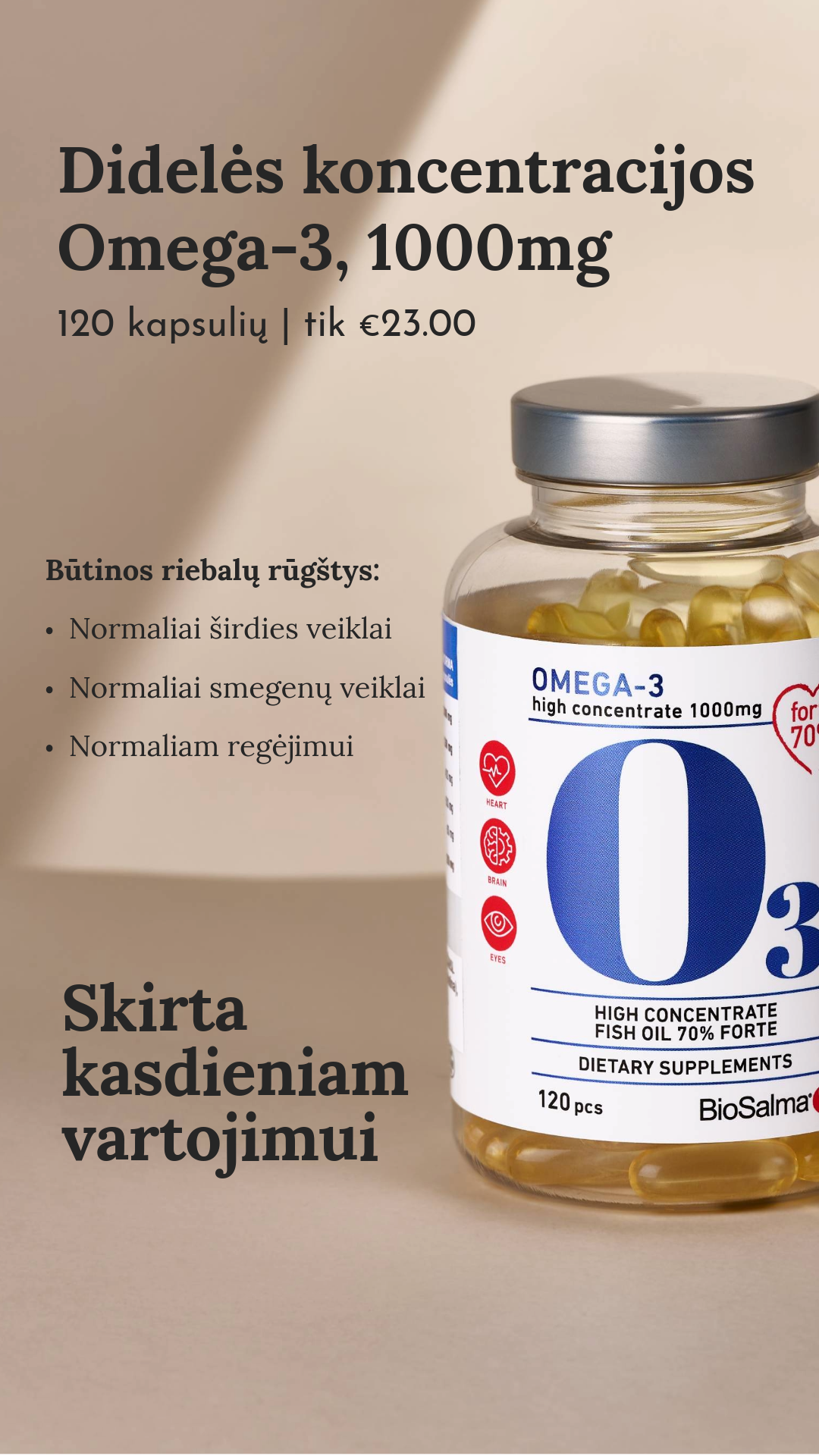 BioSalma Lietuva Facebook ad