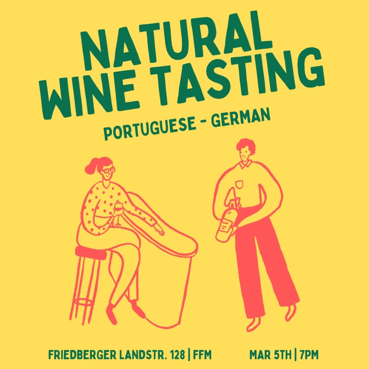 _lucky_grape Facebook ad: Portuguese x German Natural Wine Tasting at Lucky…