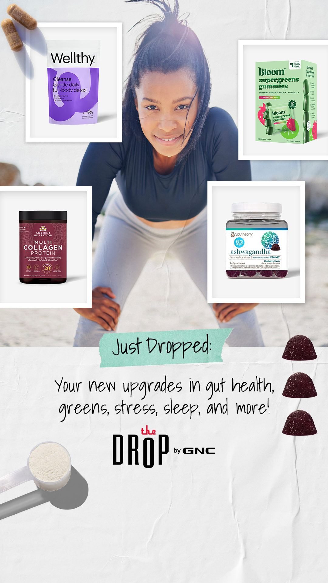 GNC Live Well Facebook ad