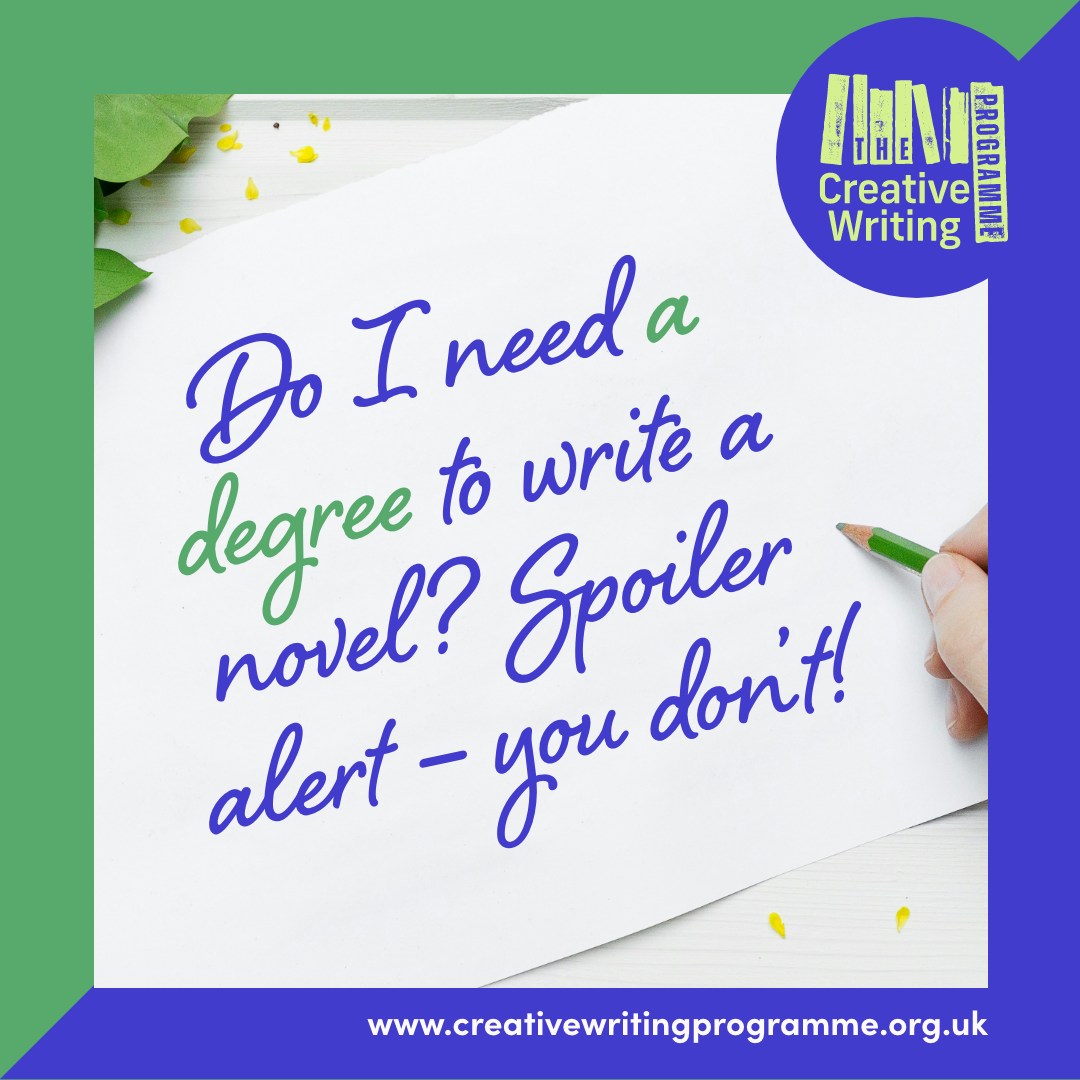 The Creative Writing Programme Facebook ad: Creative Writing Courses and Classes Online and in Sussex…