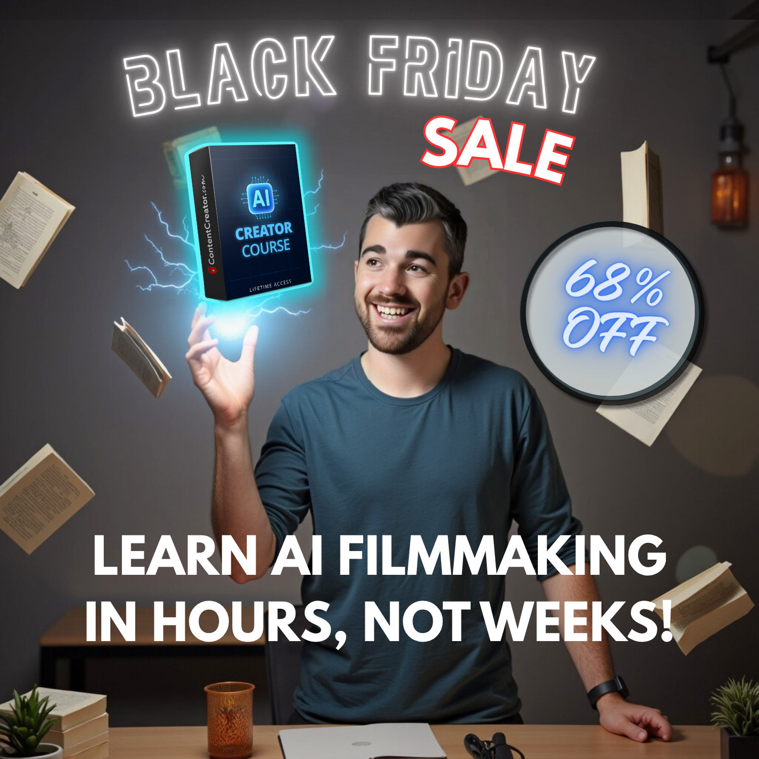 Content Creator.com Facebook ad