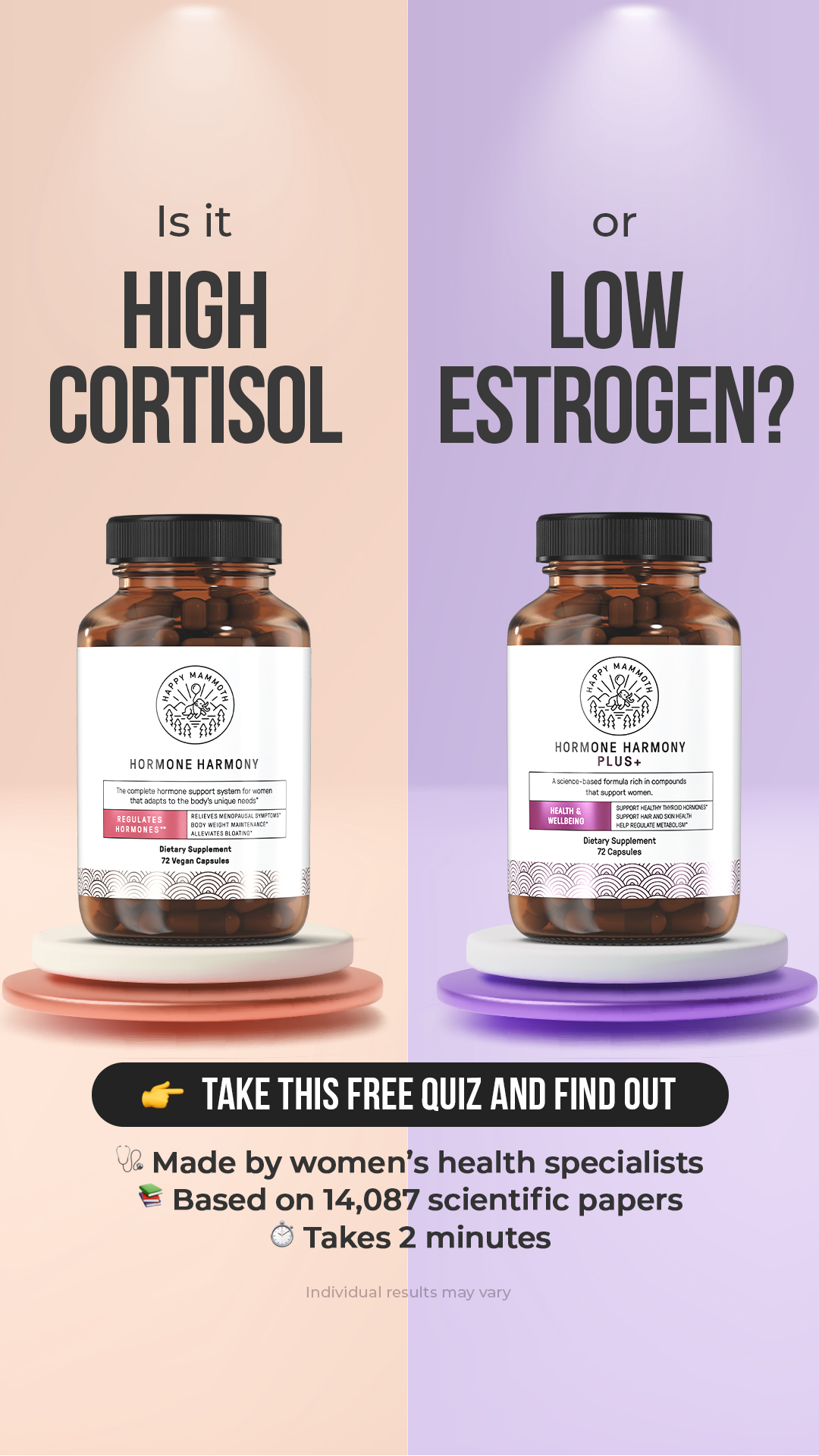 Healthy Living Facebook ad