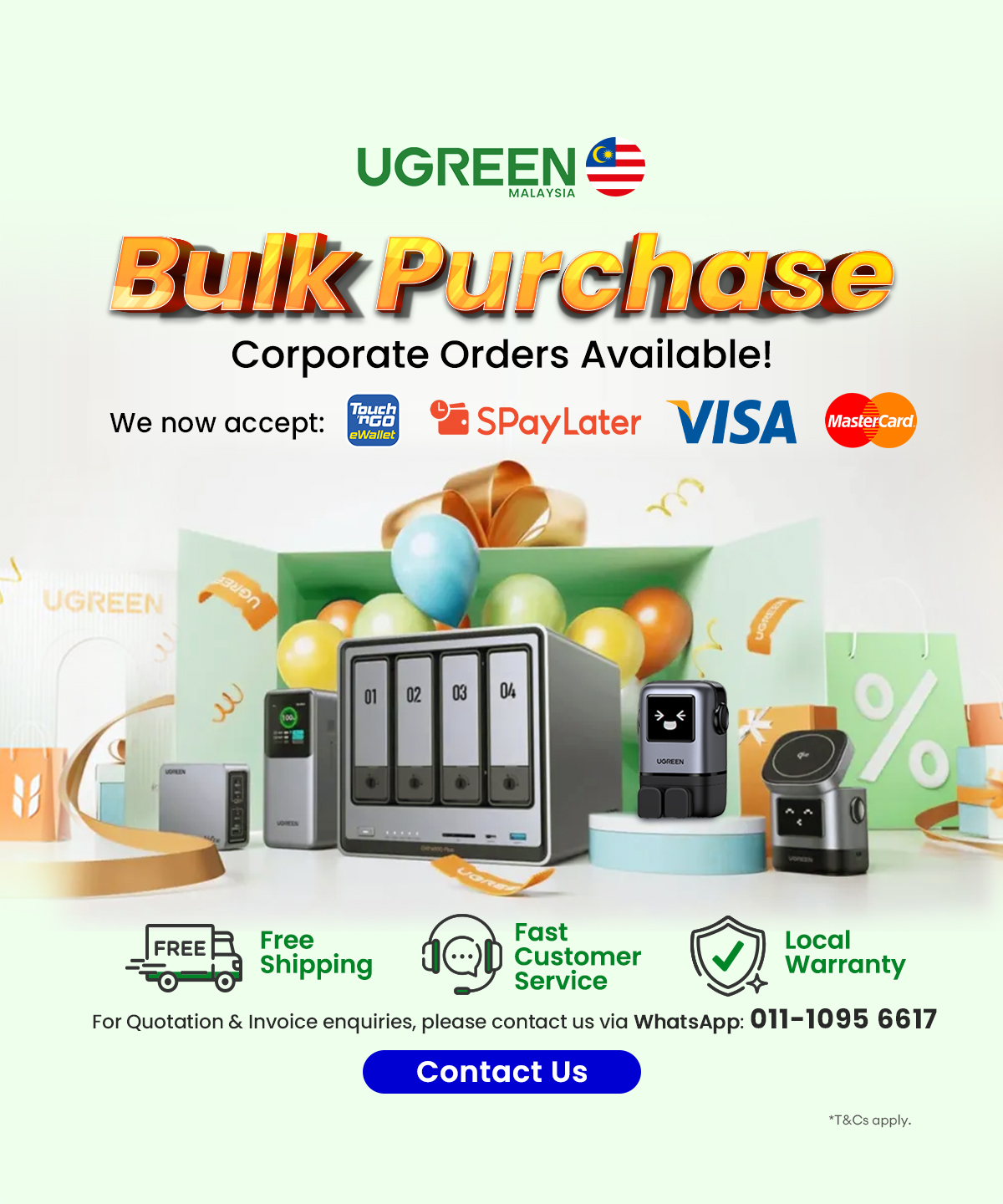 Ugreen Malaysia - Groove Gadget Group Facebook ad