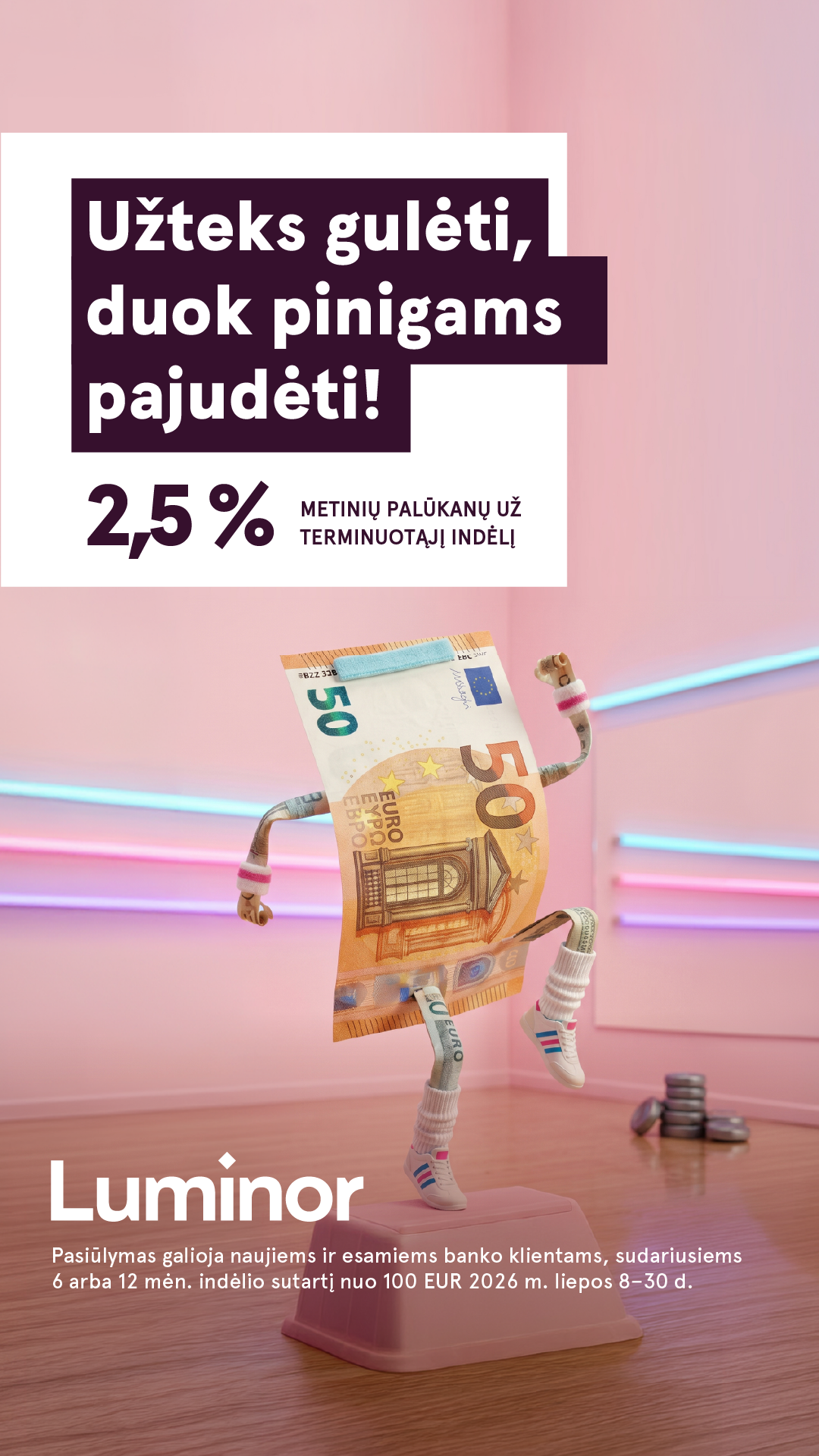 Luminor Lietuva Facebook ad