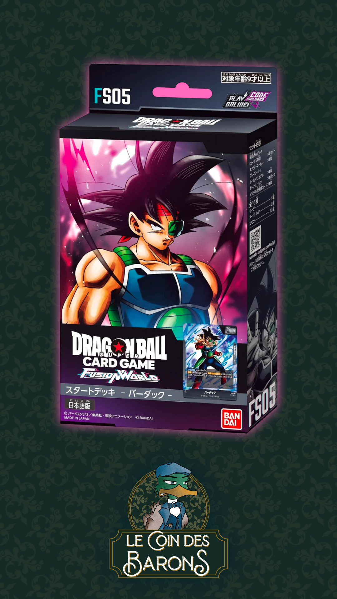 Le Coin des Barons TCG Facebook ad from Oct 31, 2024