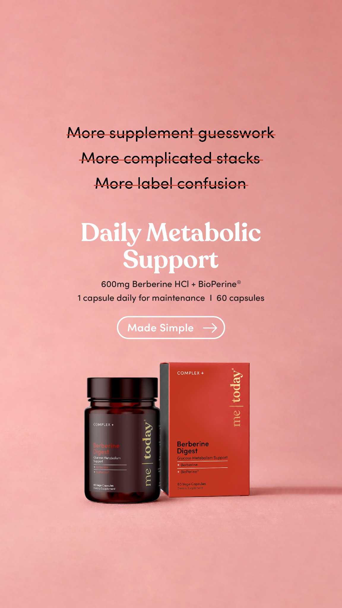 Me Today Facebook ad