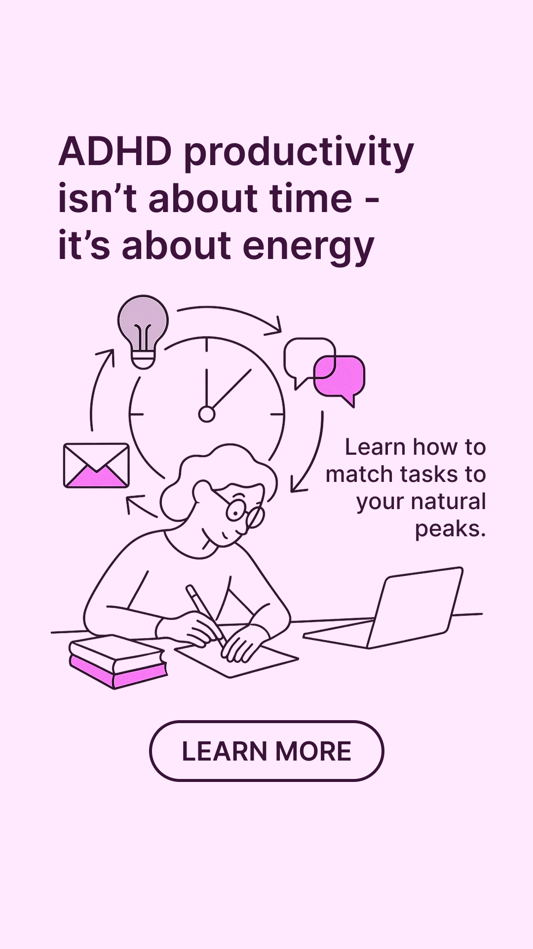 Rewire your ADHD brain Facebook ad