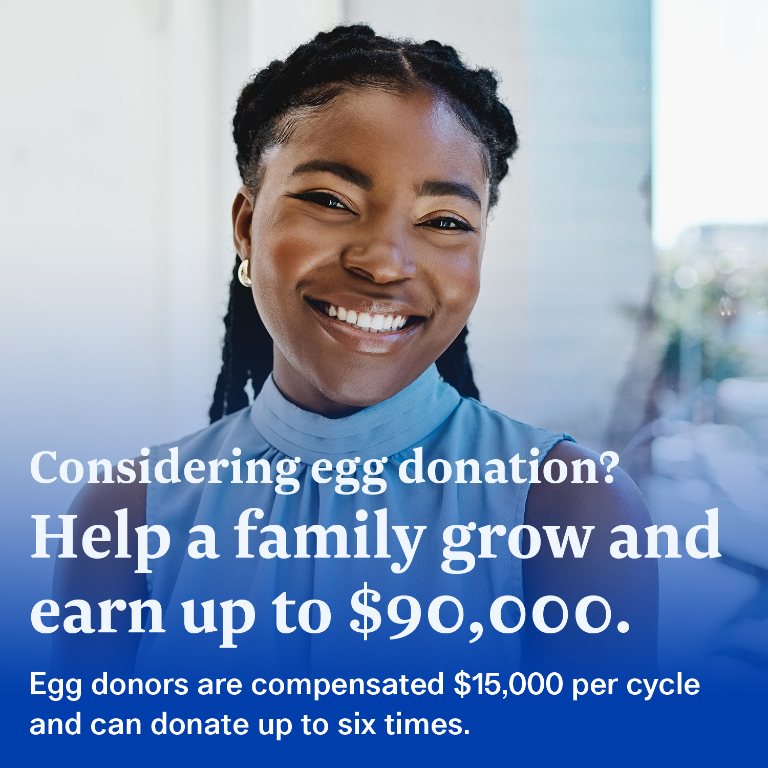 Illume Fertility Facebook ad: Discover How Egg Donation Can Benefit You