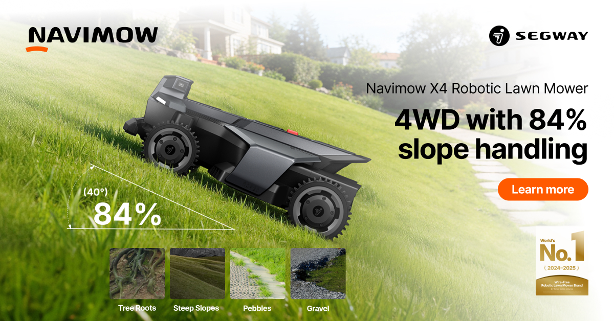 Segway Navimow Facebook ad