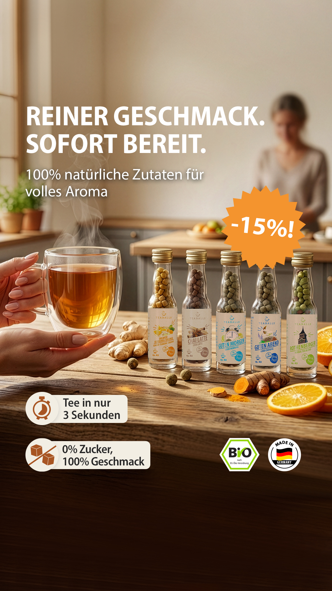 Teaballs Facebook ad