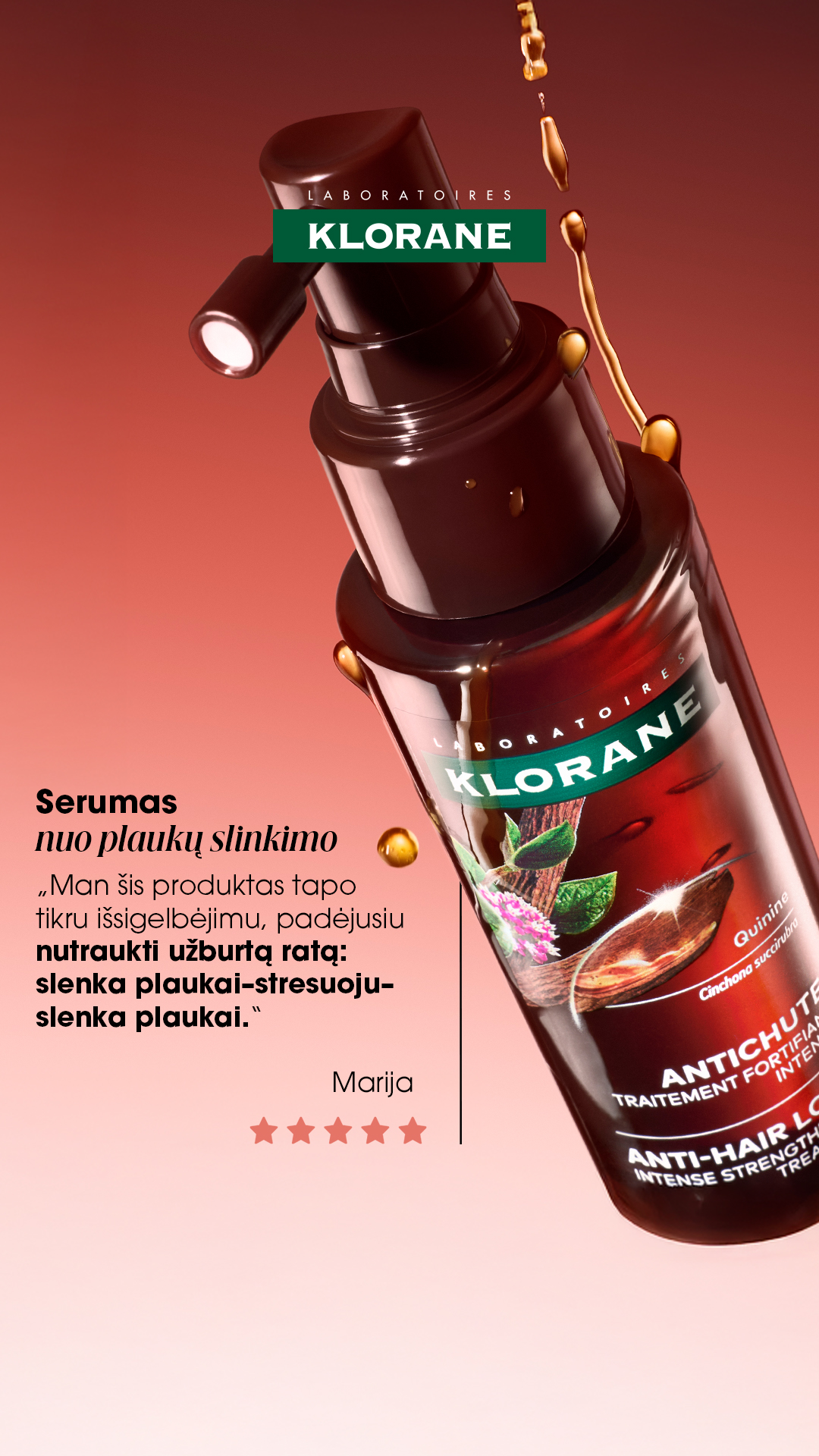 Klorane Lietuva Facebook ad from Jun 1, 2026