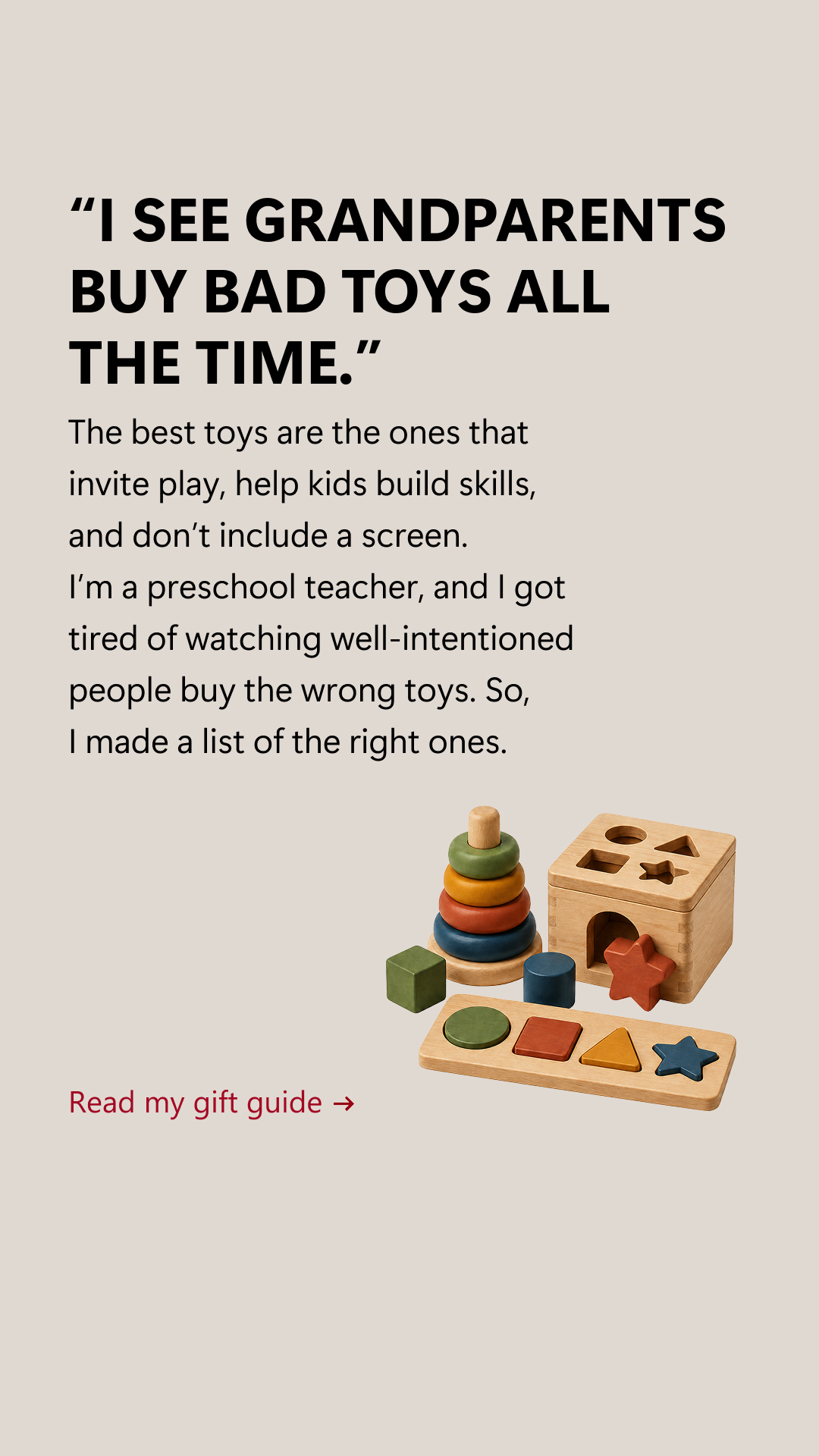 Montessori Generation Facebook ad