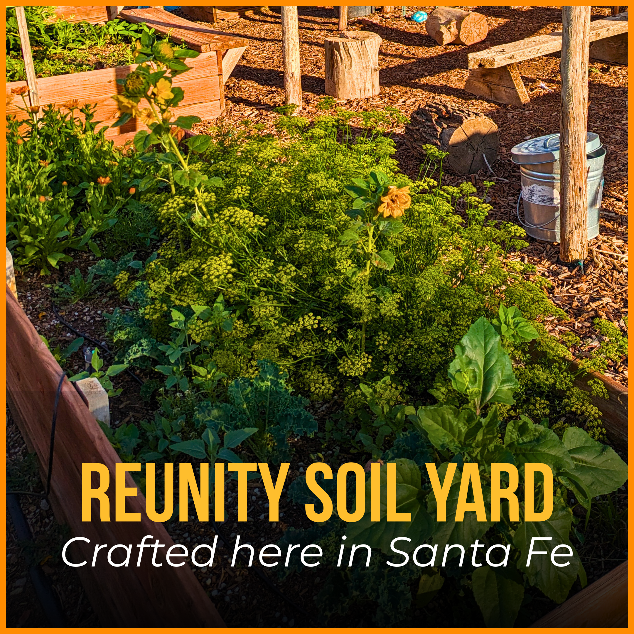Reunity Resources Facebook ad: Tired of Dry, Sandy Soil?