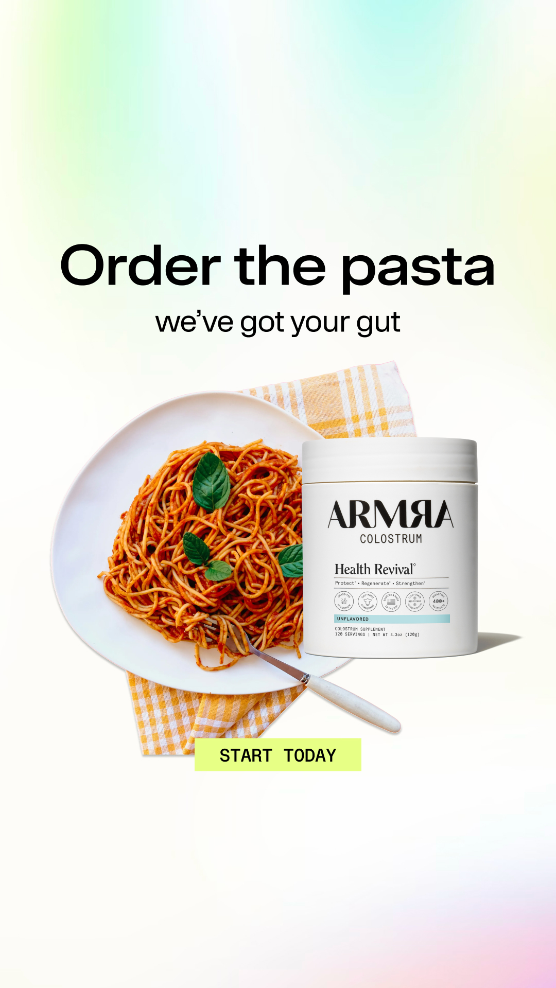 ARMRA Facebook ad