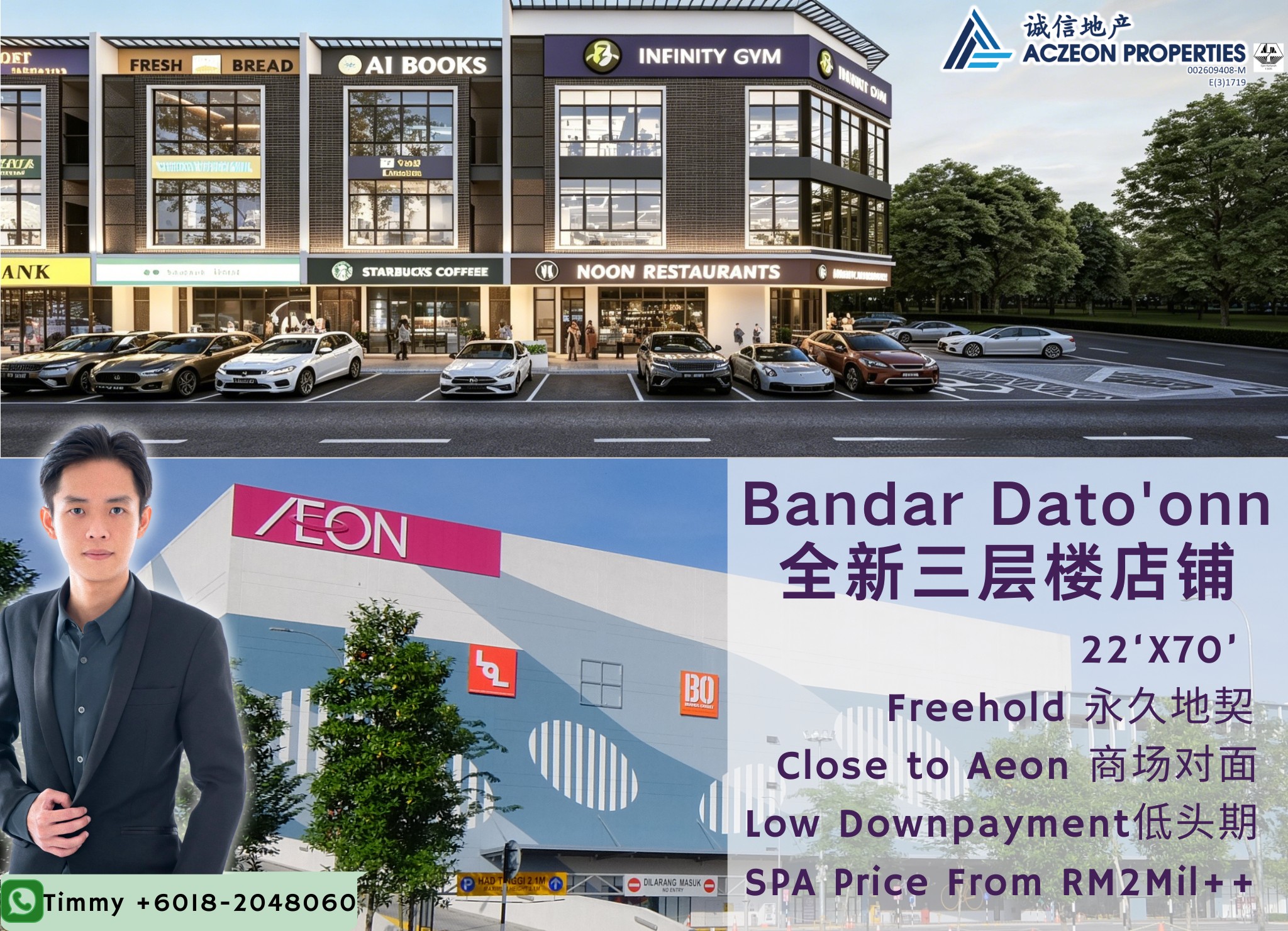 Timmy JB Property 新山房地产 Facebook ad