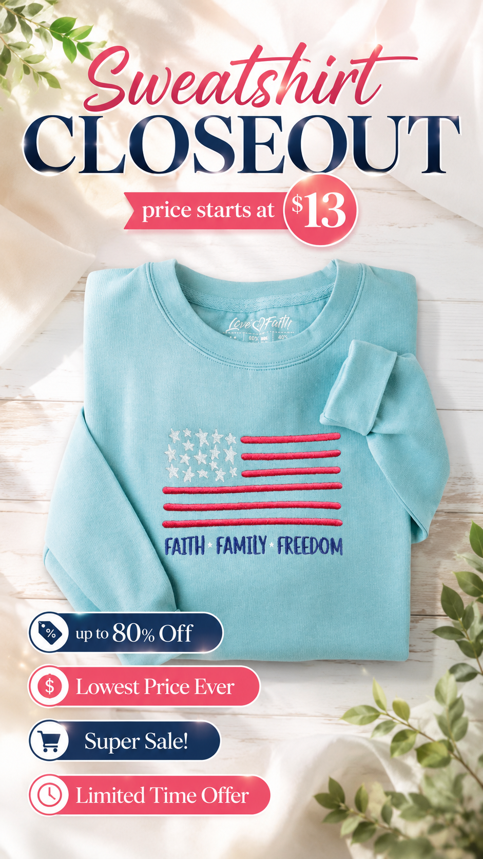Love in Faith Facebook ad