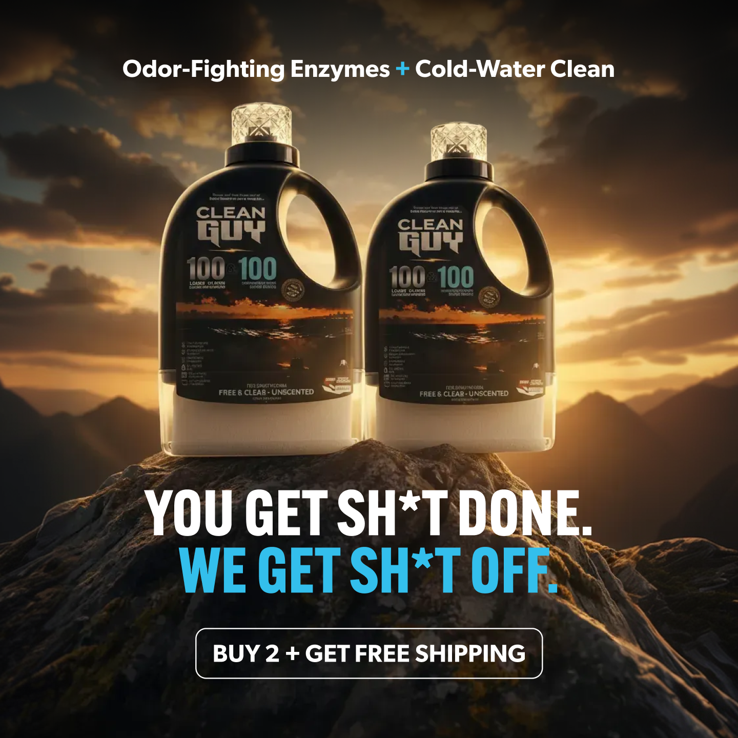 Clean Guy Facebook ad