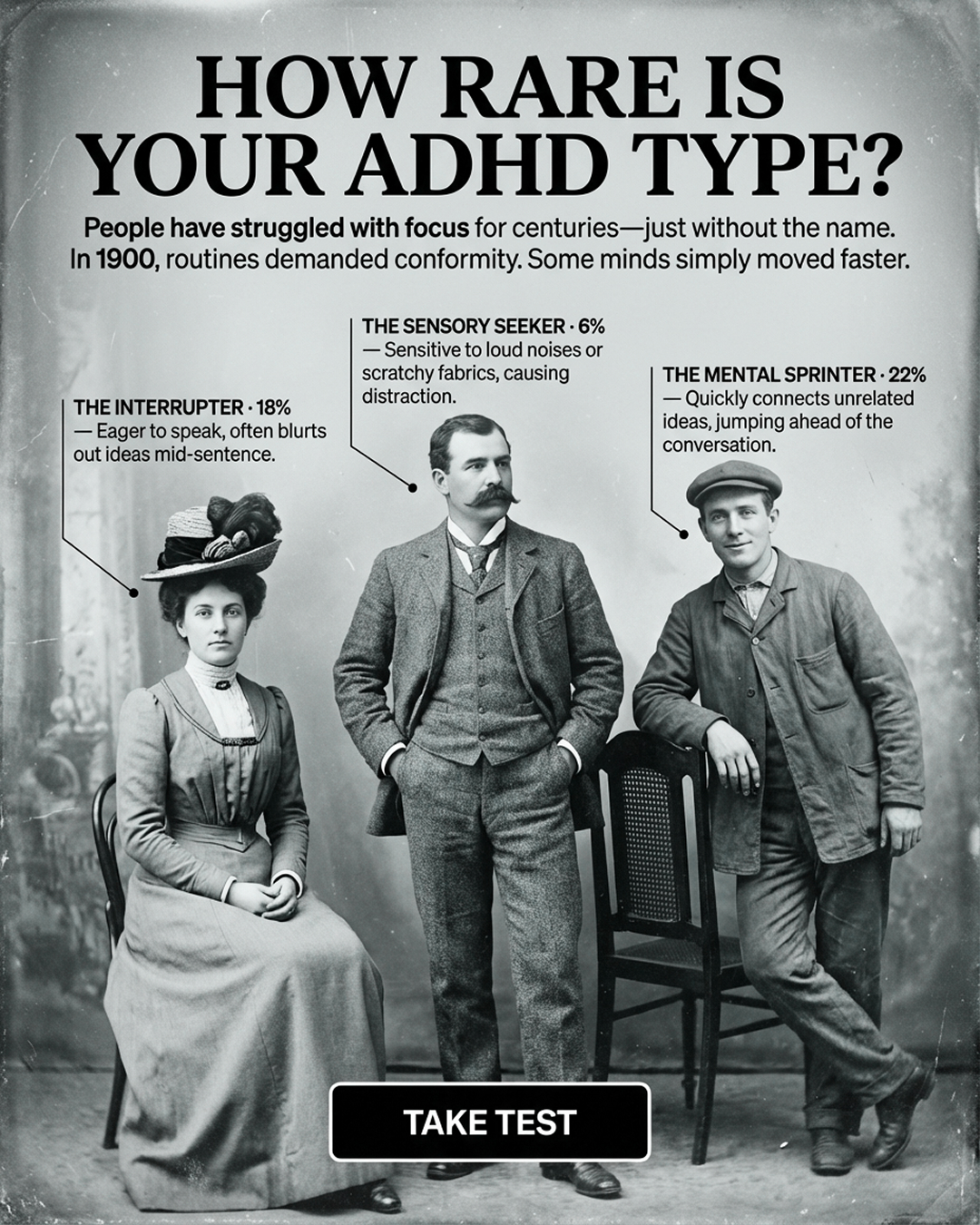Rewire your ADHD brain Facebook ad
