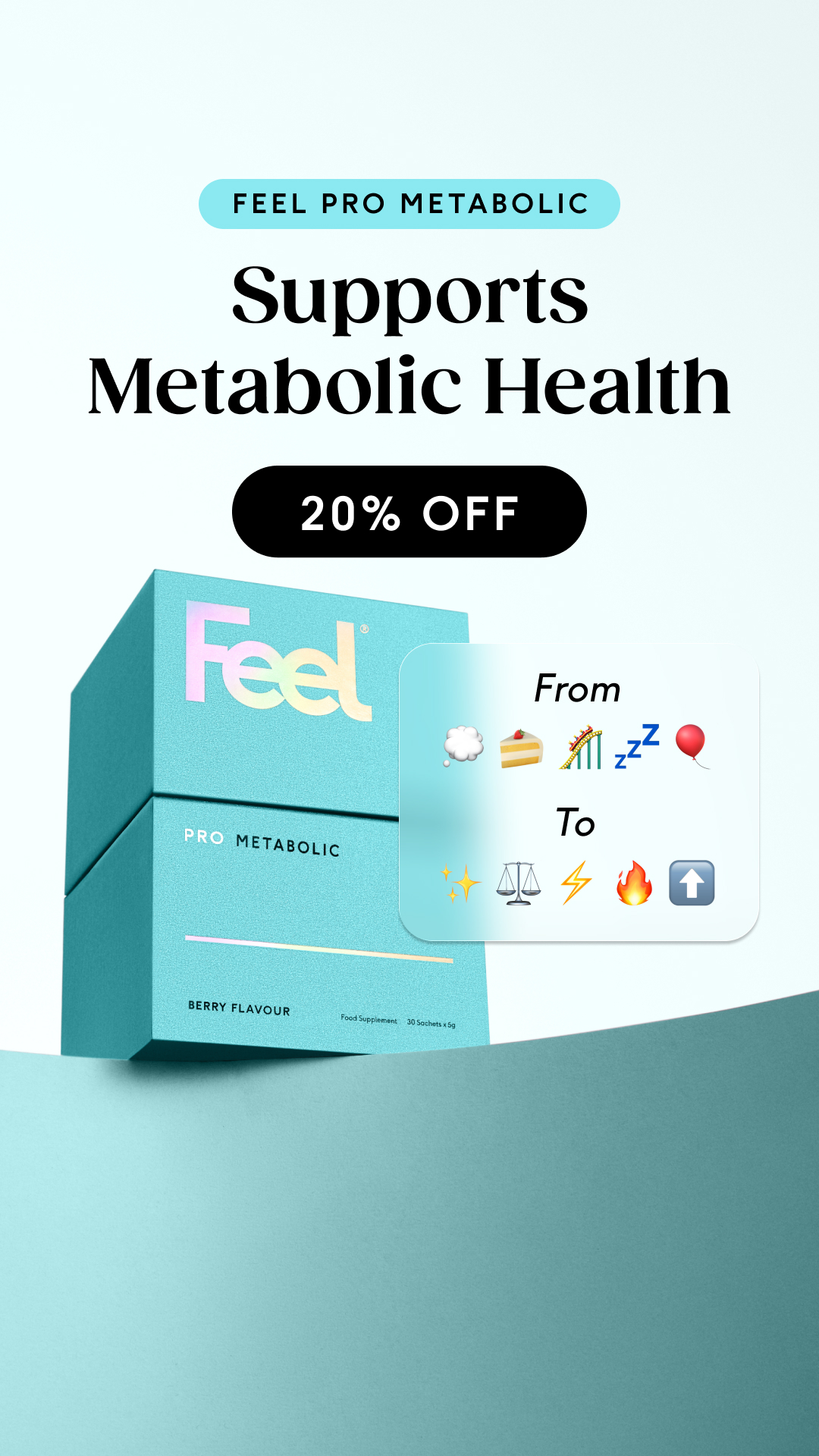 Feel Facebook ad