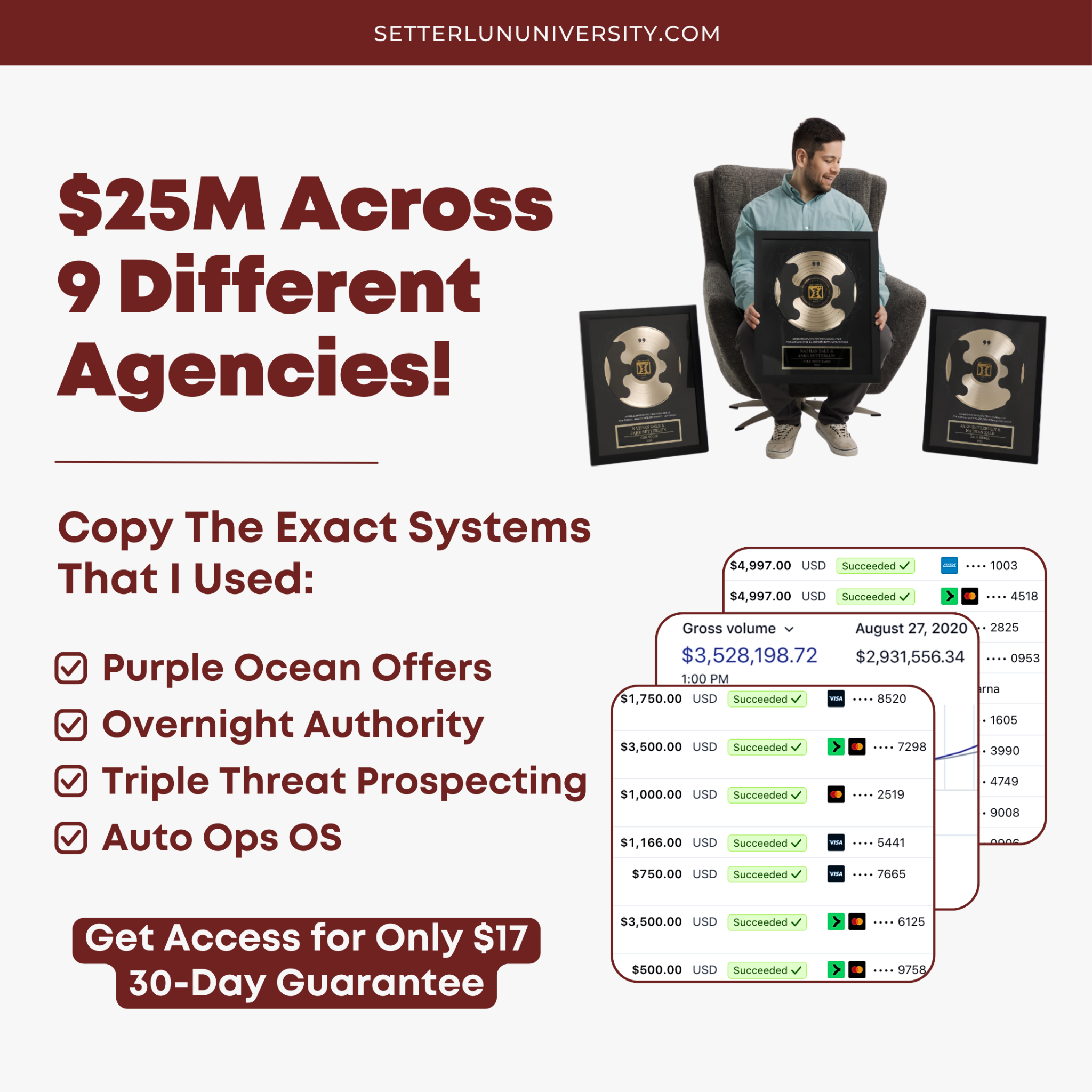Jake Setterlun Facebook ad