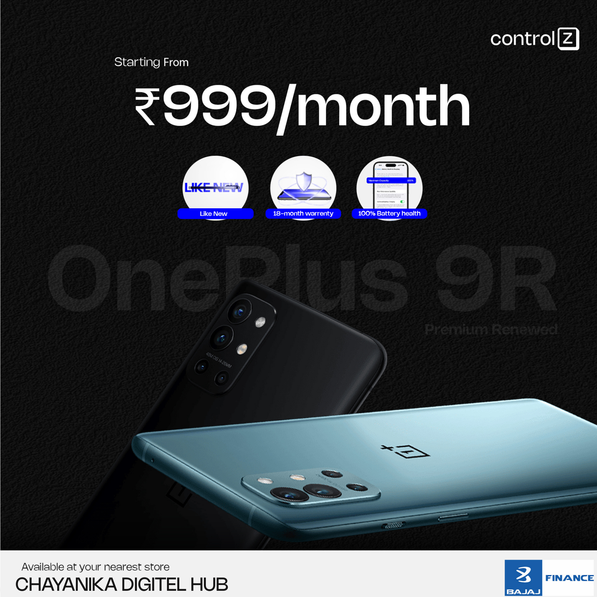 ControlZ Facebook ad: Available at Chayanika Digitel Hub- 9854125960