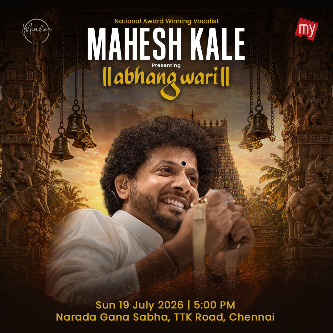 Team Mahesh Kale Facebook ad: Chennai, You CAN’T MISS this! MAHESH KALE LIVE ABHANGS