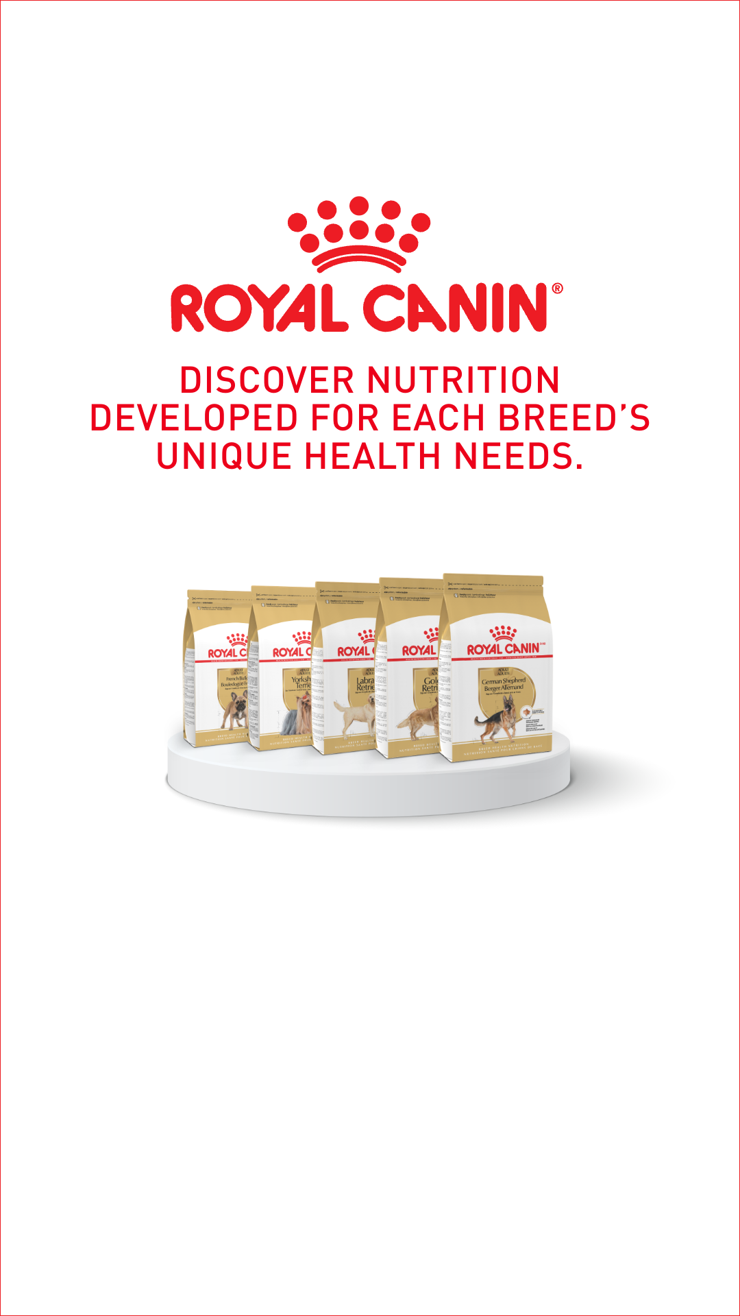 Royal Canin Facebook ad