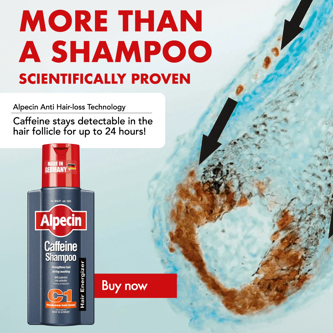 Alpecin Facebook ad