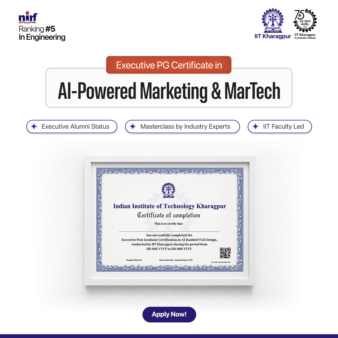 IIT Kharagpur Certifications Facebook ad