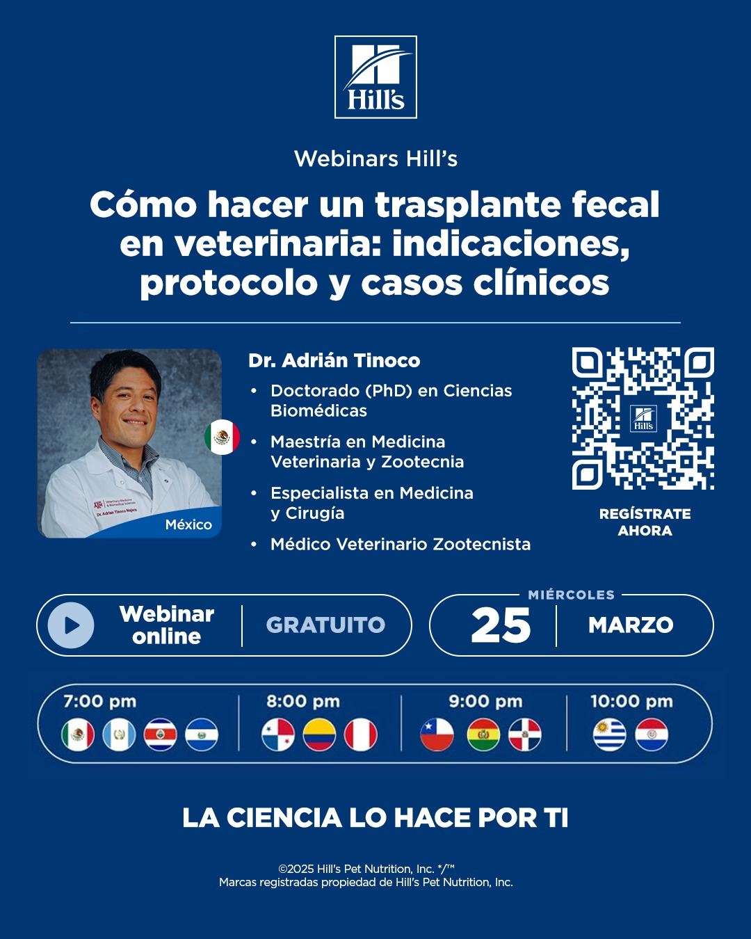 Hill's Vet LATAM Facebook ad