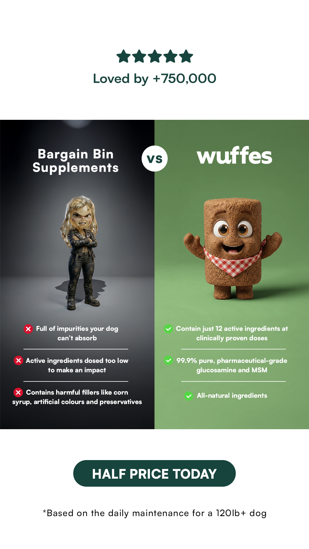 Wuffes Facebook ad