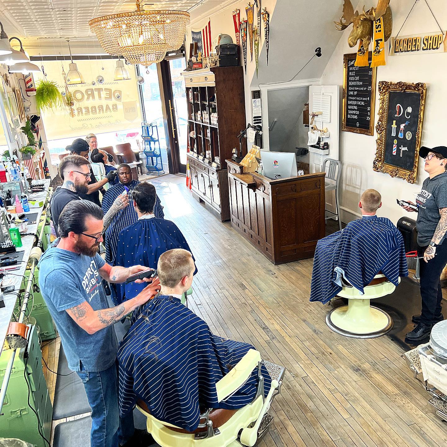 Detroit Barbers-Barbershop & Brand Facebook ad: Detroit Barber Co.