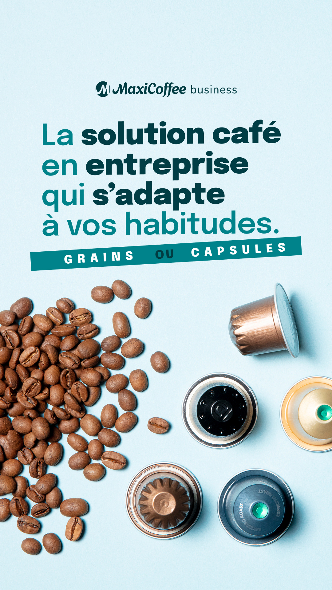 MaxiCoffee Facebook ad