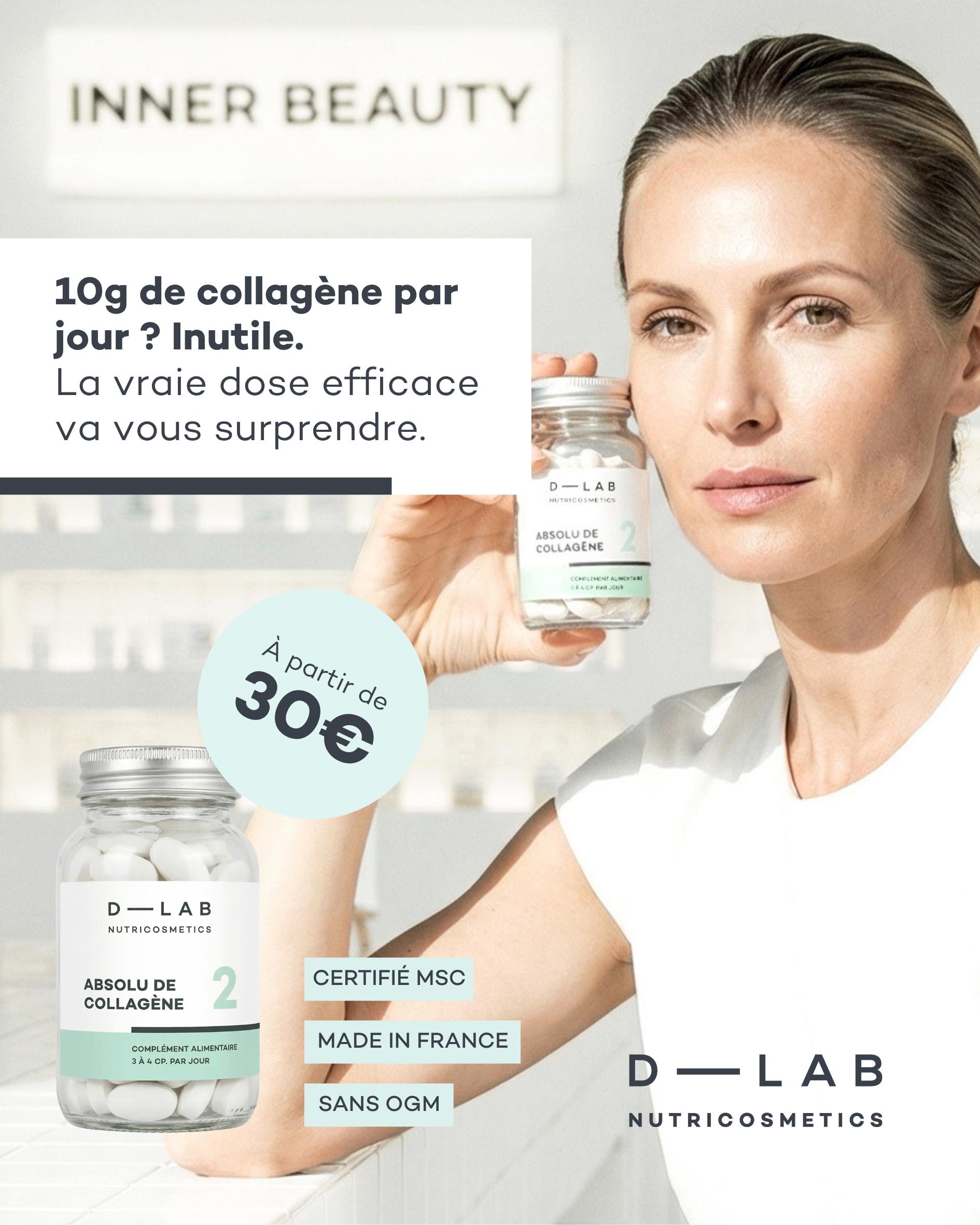 D-LAB NUTRICOSMETICS Facebook ad