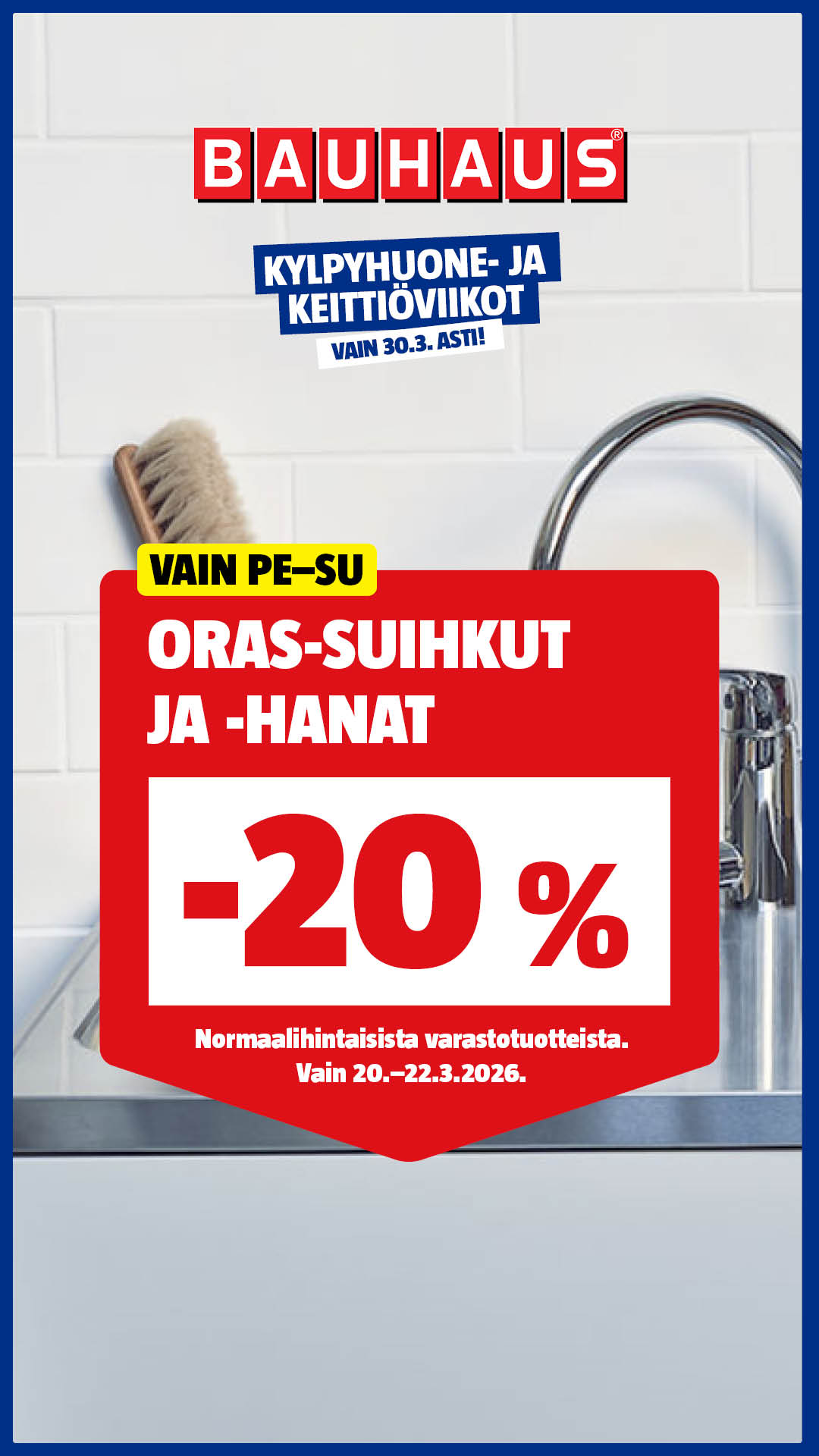 BAUHAUS Suomi Facebook ad