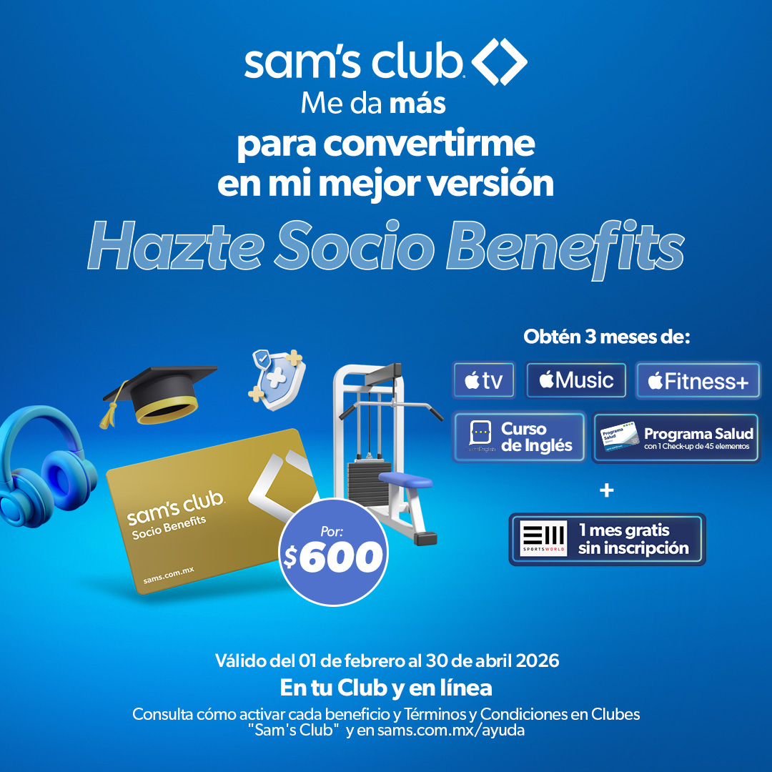 Sam's Club México Facebook ad